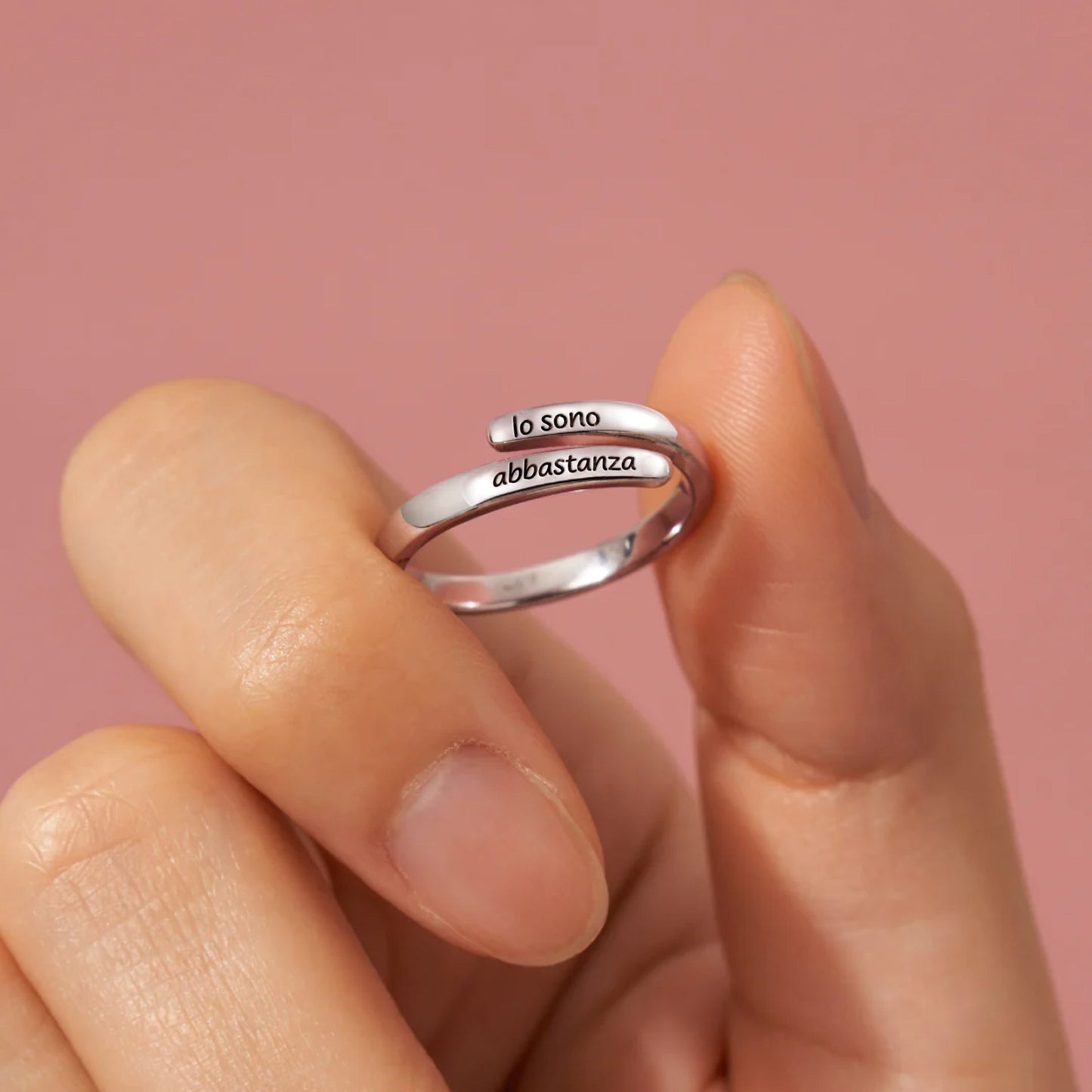 Anello "Io sono abbastanza"