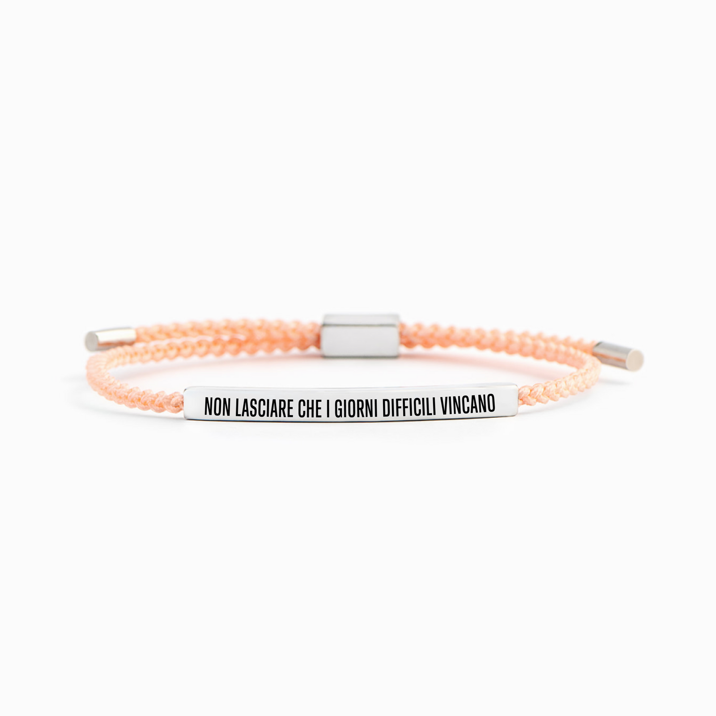 Bracciale motivazionale "Non lasciare che i giorni difficili vincano"