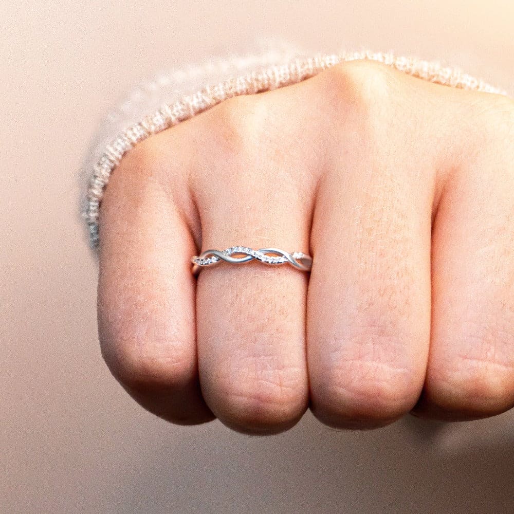 Anello Girevole " Per me Stessa"