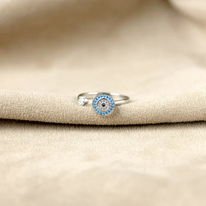 A Mia Figlia - Anello Antistress con Occhio Protettivo