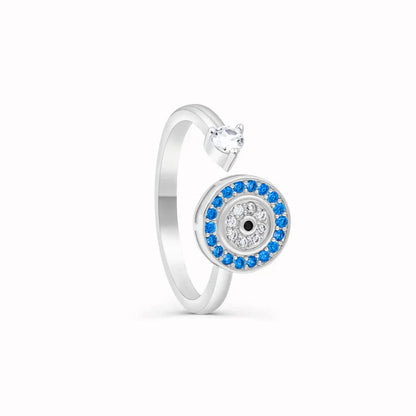 A Mia Figlia - Anello Antistress con Occhio Protettivo